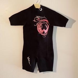 Girl's O'Brien shirt wetsuit